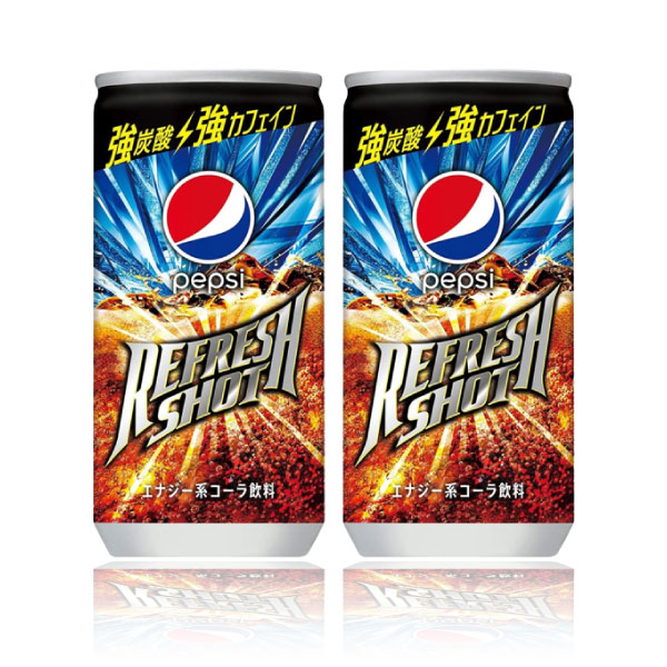 「60本」ペプシ　リフレッシュショット 缶 200ml　30本　2箱