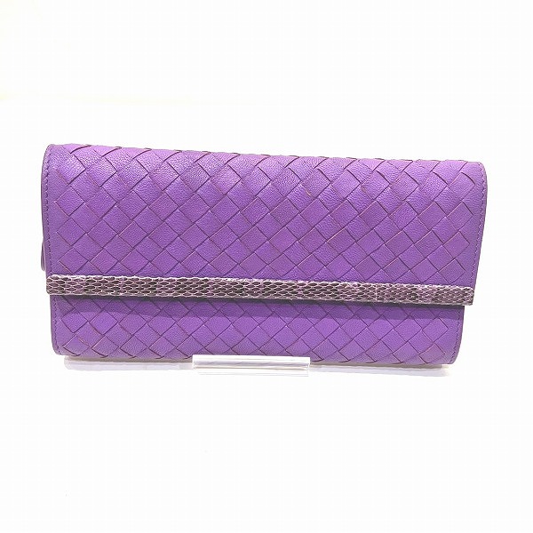 ボッテガ ヴェネタ イントレチャート 二つ折り 長財布 ホック 小銭入れ 楽天市場】ボッテガヴェネタ イントレチャート wホックの通販