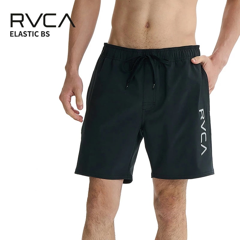 ルーカ メンズ サーフパンツ RVCA ELASTIC BS ボードショーツ 海パン スポーツ ハーフパンツ 17インチ丈 軽量 速乾 海プール対応 BF04A500