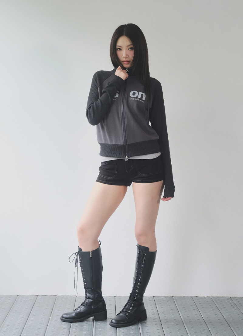 【AS"ON】 SAND LOW SHORT PANTS / BLACK 正規品