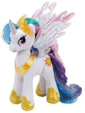 Ty 77％以上節約 my 素敵な Little Pony Mサイズ セレスティア マイリトルポニー