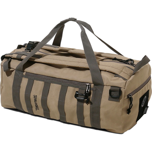 SPALDING スポルディング コマンダーダッフル 3ウェイ サンドカーキ バスケットボール ダッフル・ボストン 50025SK