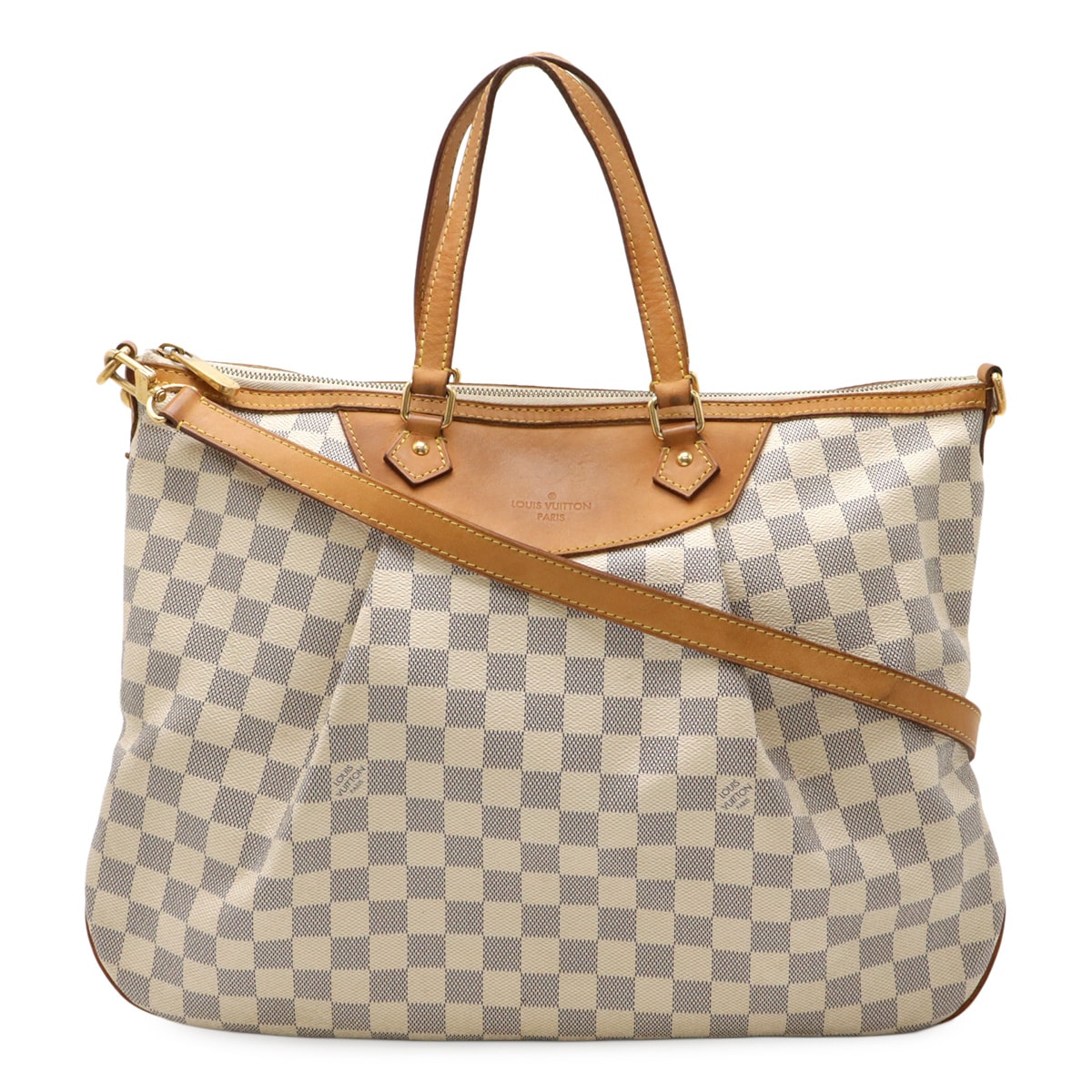 ダミエアズール シラクーサGM トートバッグ ラージトート 2WAY ショルダーバッグ 斜め掛け N4111