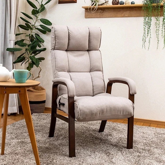 リクライニングチェア コンフォール リビングチェア RMJJ-36-GBE グレージュ