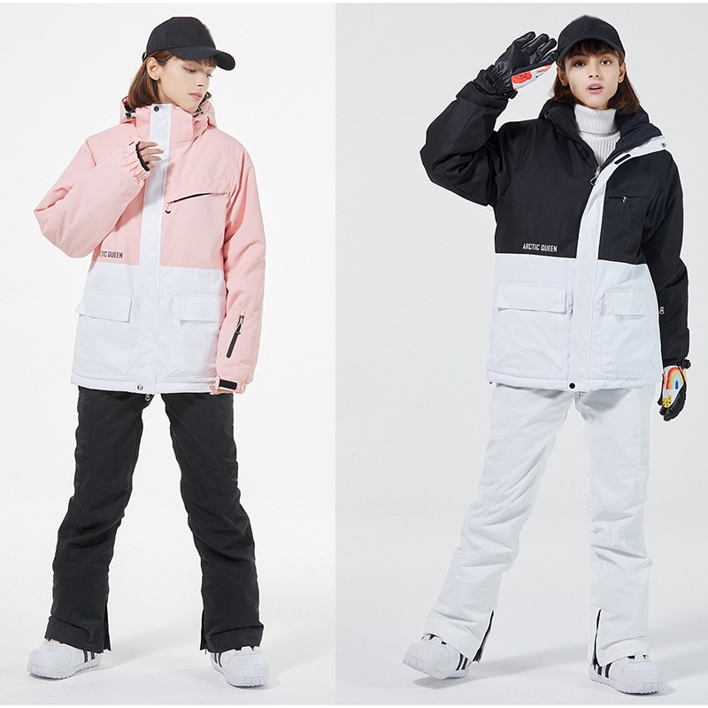 上下セット スノーボードウェア 韓国ファッション スポーツシリーズ スノーボードウェア