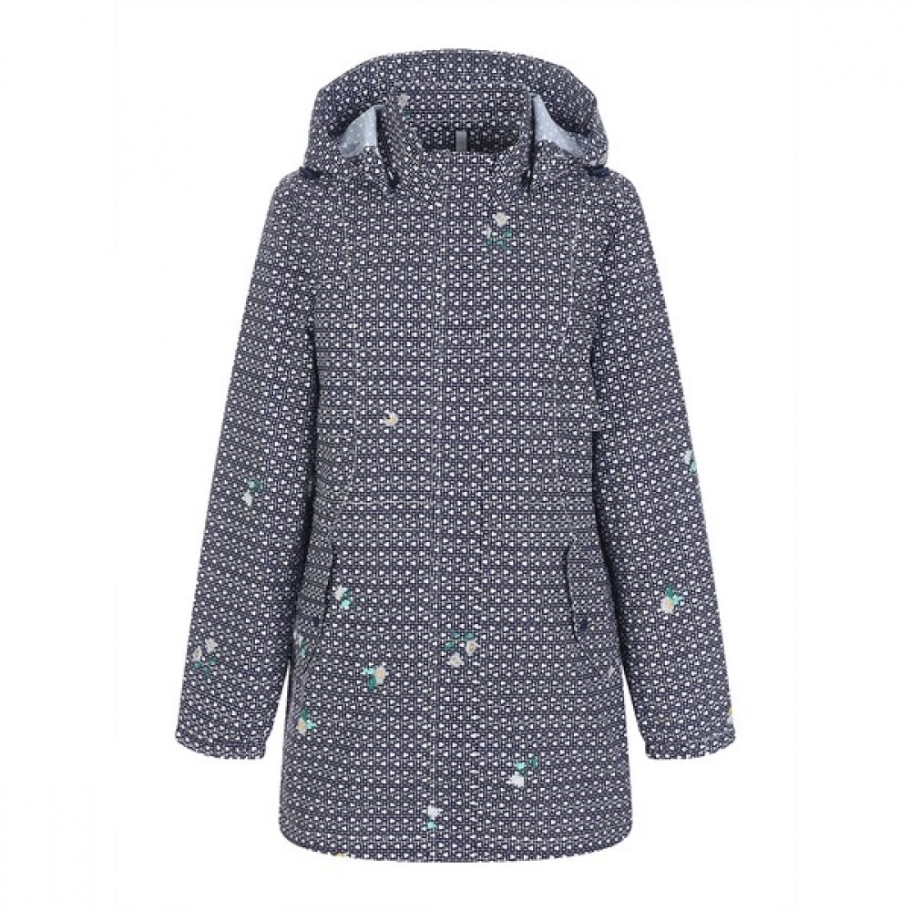 [クロコダイルレディ] クロコダイルレディウエストストリングプリントジャンパーネイビーCLCSJP204