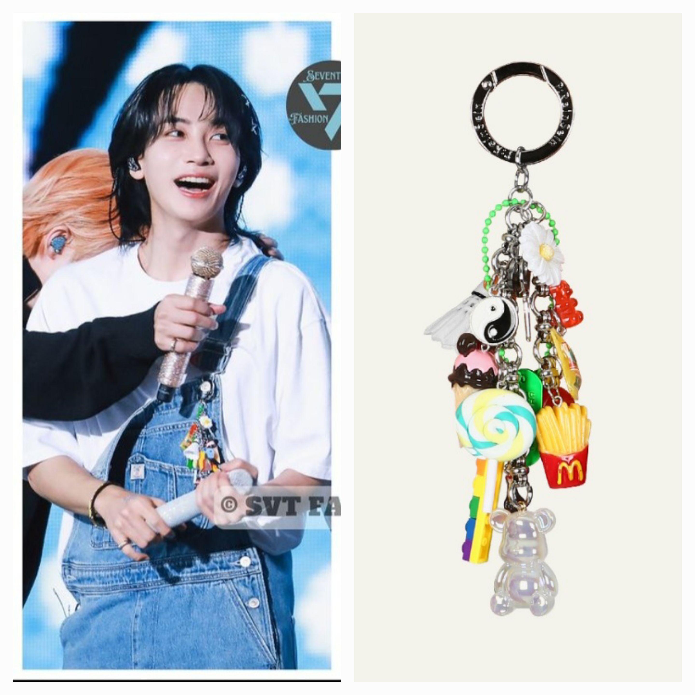 【ReinSein】Kitsch mix pop candy party keyring Reinsein/Seventeen jeonghan wear/Kitsch Mix Pop Candy Party