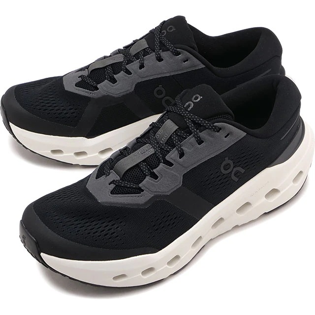 スニーカー メンズ クラウドランナー 3 [3MG10071430] 軽量 ランニングシューズ オフィス ジム アーバン BLACK/Ivory 正規取扱店