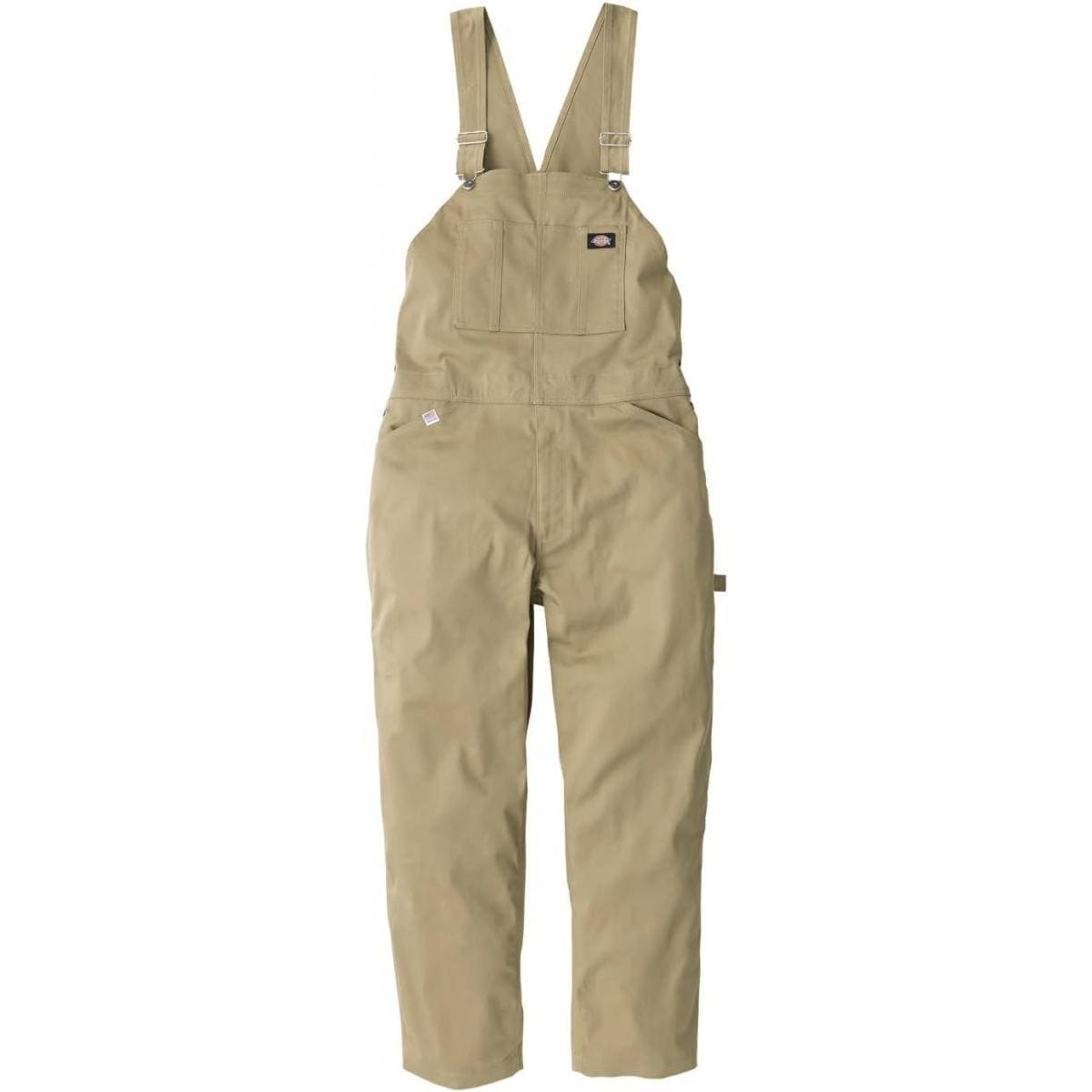コーコス ディッキーズ Dickies T/Cストレッチオーバーオール L カーキ LD-769 作業服 作業着 長袖 メンズ レディース つなぎ 作業衣料