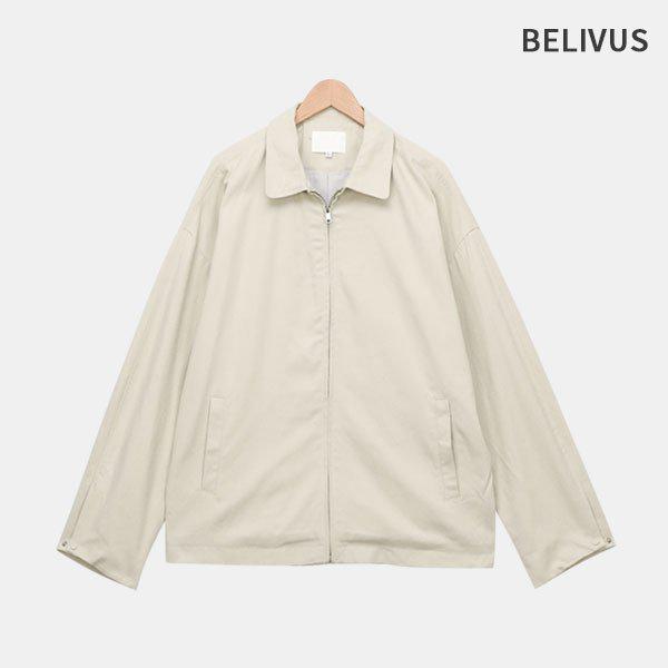 男性 コットン ブルゾン ジャンパー ルーズフィット カラー 季節の変わり目 秋 ジップアップジャケット アウター BYHT012