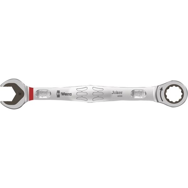 WERA ヴェラ ラチェット式 コンビネーションレンチ 対辺17mm 073277 工具 ツール DIY 作業工具 レンチ