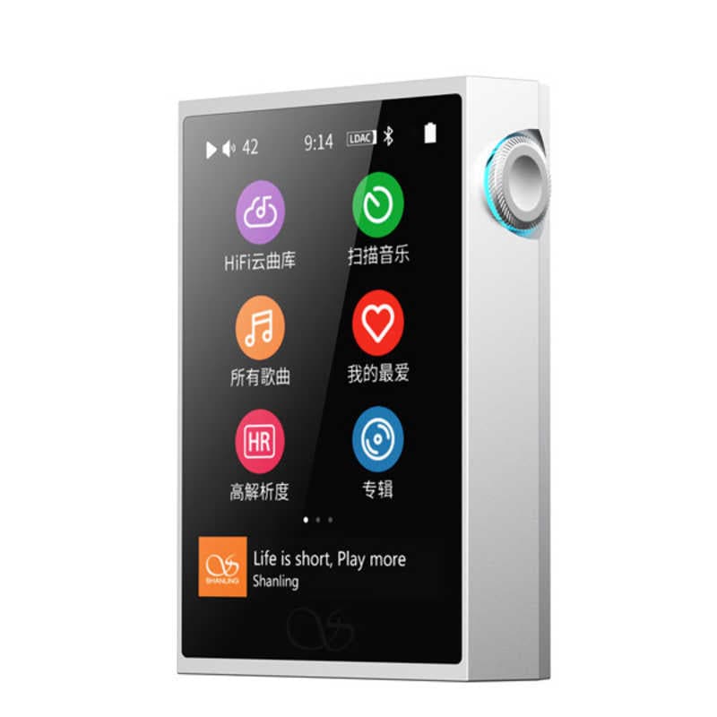 SHANLING　ロスレスポータブルプレーヤーM1 Plus Silver　M1P-SV