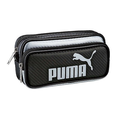 他サイト： クツワ プーマ カラーカーボンWペンケース（ブラック） 787PMBKの商品画像