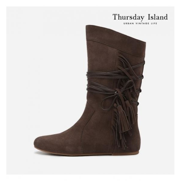 Thursday Island タッセル ポイント ブーツ(T228MSE232W)