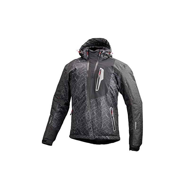 コミネ(KOMINE) バイク用 プロテクトウインターパーカ HR Black 3XL JK-589 1132 秋冬春向け 防水 CE規格レベル2 CE規格 防寒 プロテクター 23,993円