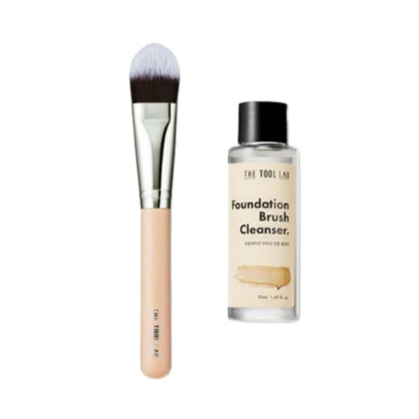 105 ファンデーションブラシ企画 [ブラシ+ファンデーションブラシクレンザー] 5,628円