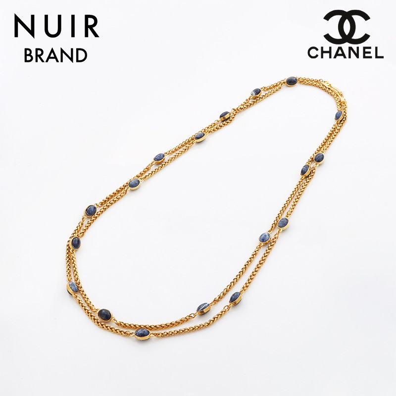 ネックレス ゴールド ブラック WS11757