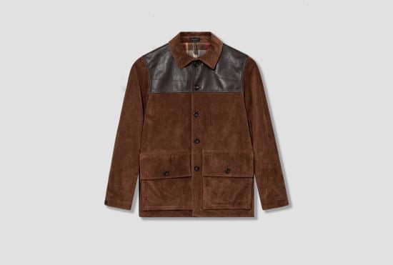 DRAKES Men Leather Jackets DR2A1B 25517 01 300