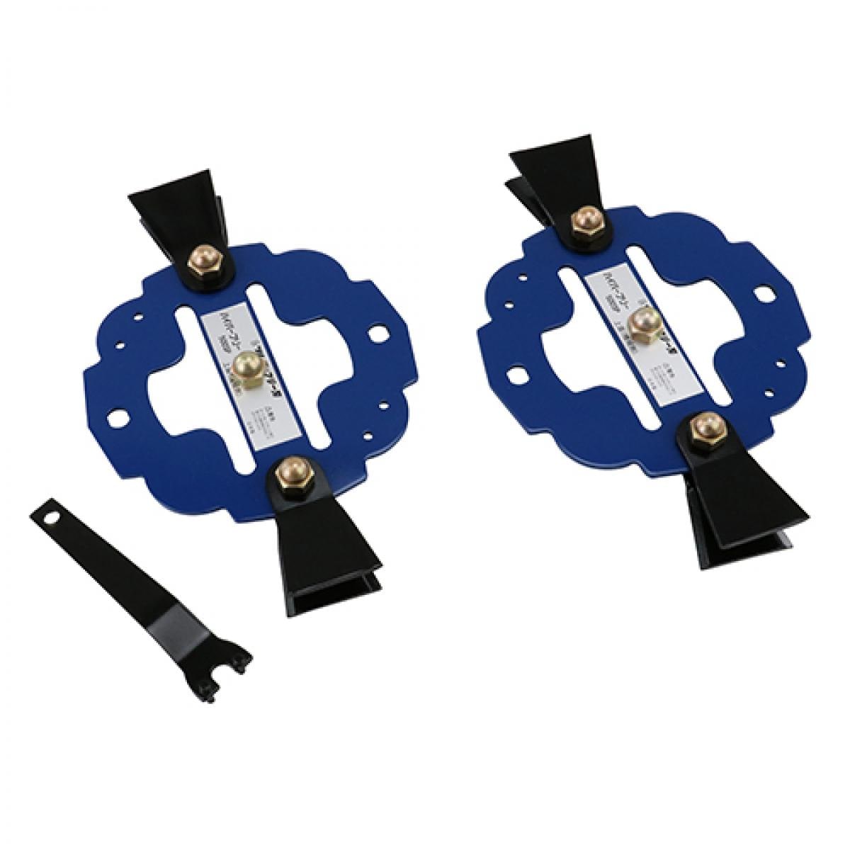 ツムラ(津村鋼業) ハイパーフリー 500SP　自走式2面あぜ草刈機用 替刃 フリー刈刃セット 角鳩印 6,176円