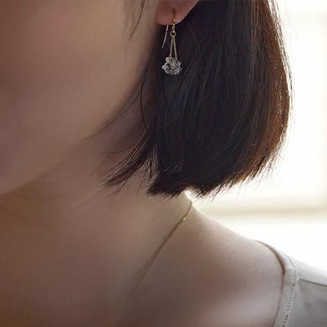 【公式ショップ】HARIO ピアス　リトルミルククラウン