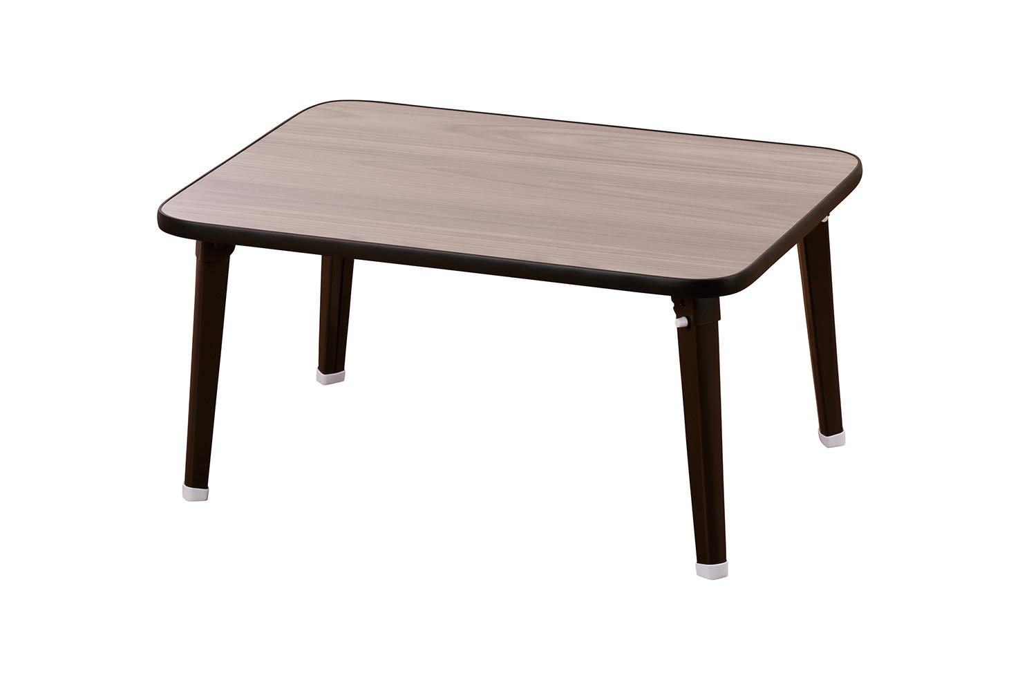 武田コーポレーション ローテーブル テーブル リビング コンパクト 幅60cm 組み立て不要 折り畳み 安定 ちゃぶ台 座卓 頑丈 子供 机 単身 一人暮らし 折りたたみテーブル 木目調 ブラウン