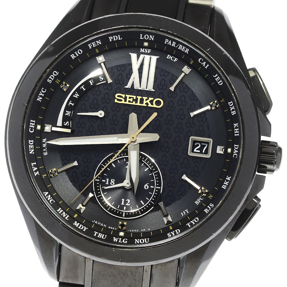 セイコー SEIKO SAGA271/8B63-0AT0 ブライツ 50周年記念限定モデル ソーラー電波 メンズ 箱・保証書付き_785451【中古】