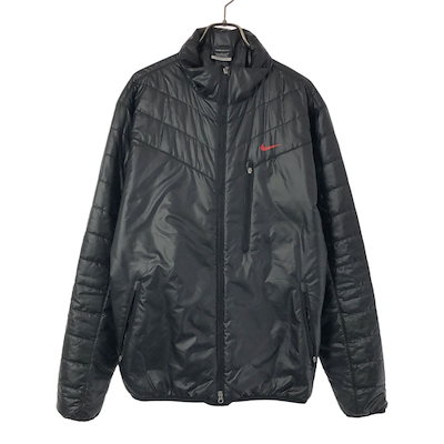 信頼も厚い ゴルフ GOLF NIKE Qoo10] 長袖 スポーツ : ブラッ L 中綿ジャケット ベスト