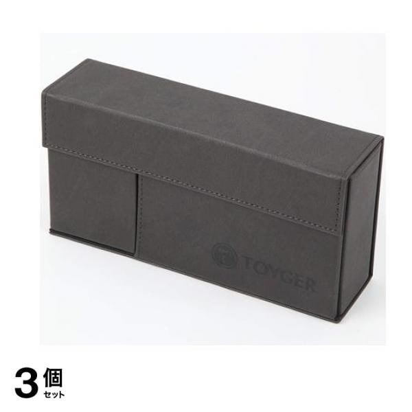 TOYGER DeckSlimmer 薄型デッキケース グレー 270枚収納 3個セット
