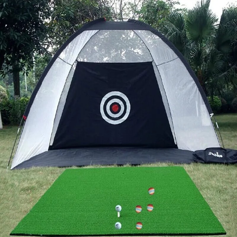 トレーニング,庭,トレーニング,ゴルフ,屋内,アウトドアスポーツ用のポータブルゴルフケージ