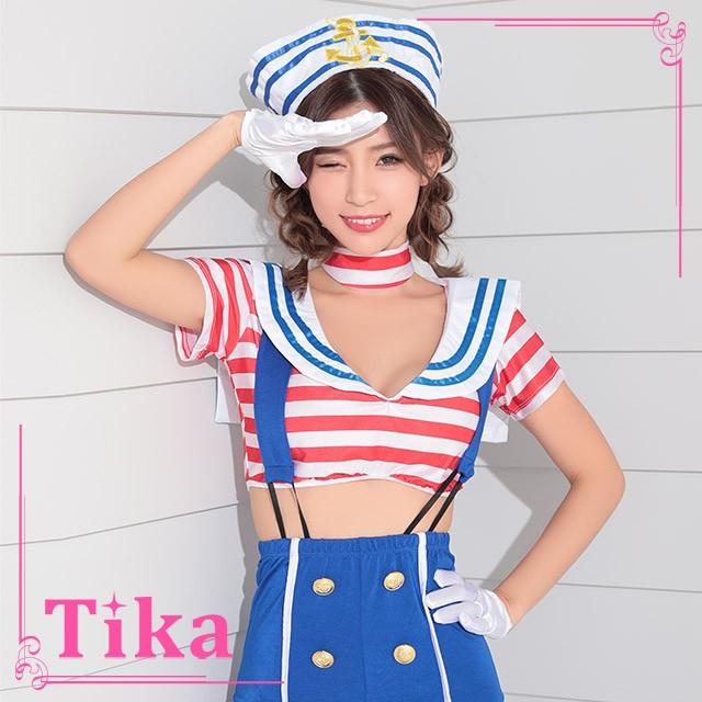 ハロウィン コスプレ 女子 セット 衣装 仮装 セクシー ズボン マリン 水兵 ボーダー