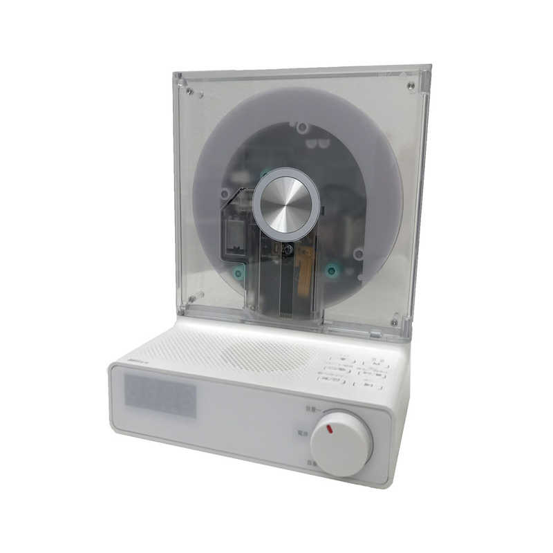 WIZZ　縦型CD プレーヤー　WVC-S001W