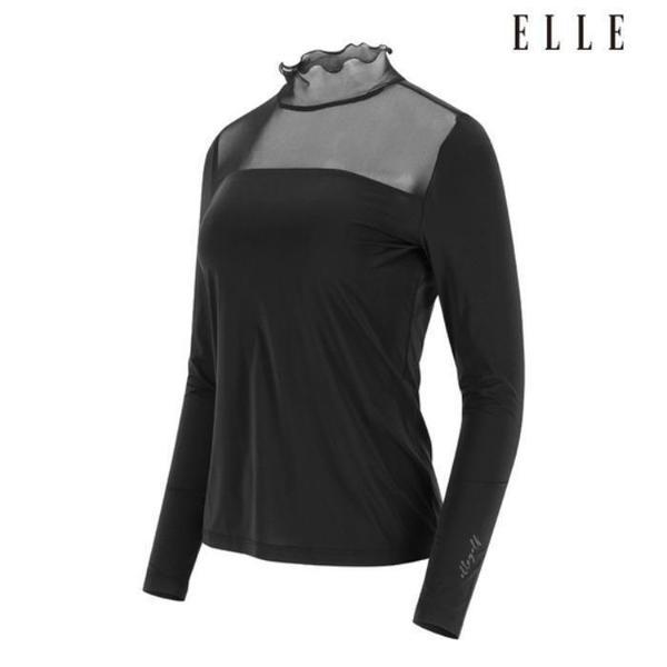 ゴルフセーブゾーン01 女性 ネックシャーリング メッシュ ベースレイヤー 6L45451 199 (45880468)