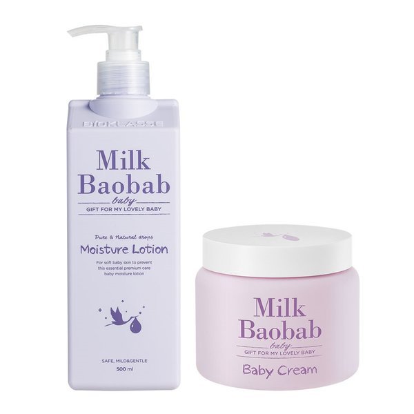 ベビーモイスチャーローション 500ml 1個+ベビークリーム 280g 1個 4,955円