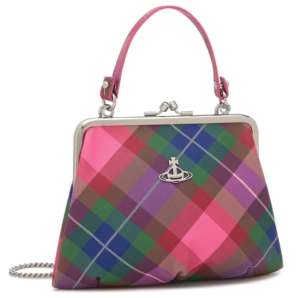 がま口財布 ショルダーバッグ マルチカラー レディース VIVIENNE WESTWOOD 4B010006W S001O G301