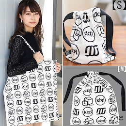 ★国内未入荷★✨【kitty bunny pony】🌈韓国ブランド キティバニーポニー メゾン KBP トートバッグ ポーチ【S】 【M】 『送料無料』 ♪😊3種類販売😊🎀韓国直送♪