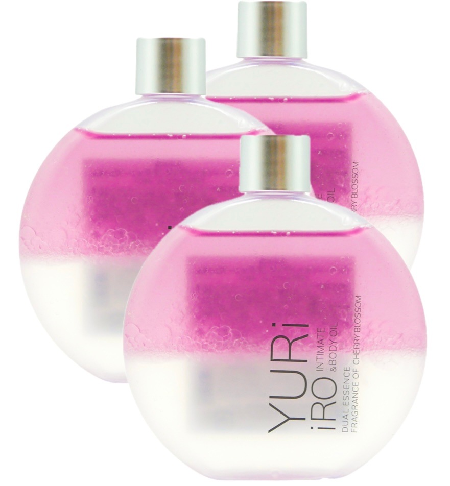 【３個】ムラサキ インティメイト＆ボディオイル　チェリーブロッサム　100mL ボディオイル 日本製 デリケート デリケートゾーン ゆりいろ