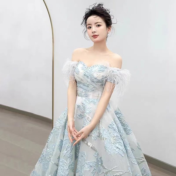Qoo10] カラードレス ウェディングドレス ドレス