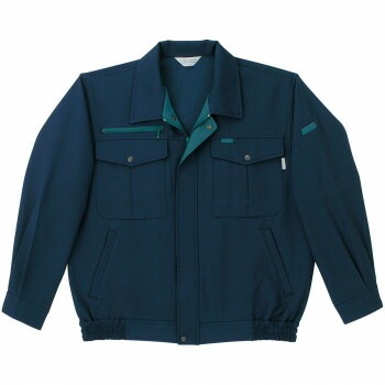 桑和 9113 長袖ブルゾン LLサイズ ネイビー（1） SOWA