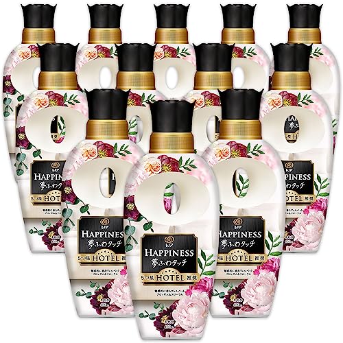 [ケース販売] レノア ハピネス 夢ふわタッチ 柔軟剤 ヴェルベットブロッサム&フローラル 本体 450mL×12本