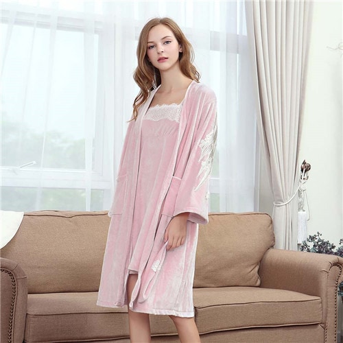 姫系 かわいい レディース お姫様 もこもこ 秋 ふわも 2点セット ネグリジェ 姫 プリンセス パジャマ 裏起毛 部屋着 あったか ワンピース 可愛い ロング丈 冬 長袖 ルームウェア