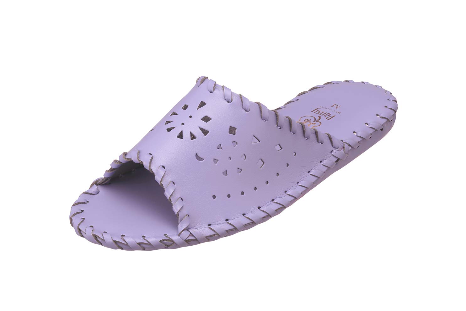 [パンジー] 9502 室内履き ルームシューズ レディース 片足約70ｇ 日本製 1足ずつ編み上げる手編み製法