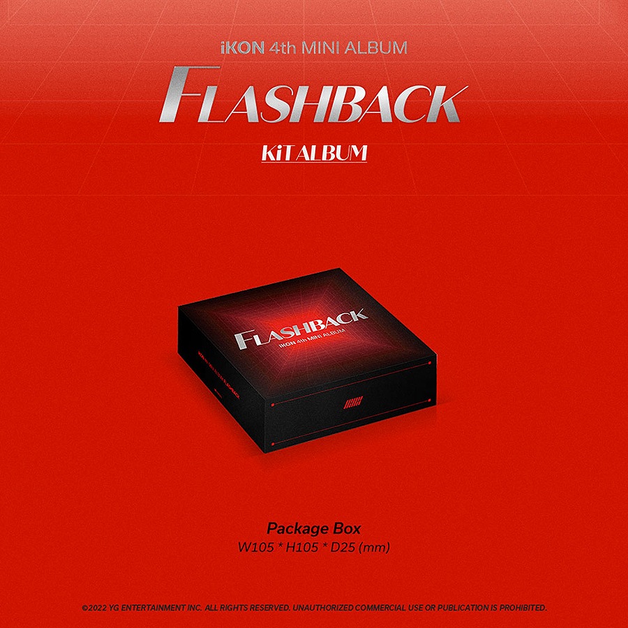 (未開封新品) アイコン（iKON） - FLASHBACK（4THミニアルバム）KiT アルバム