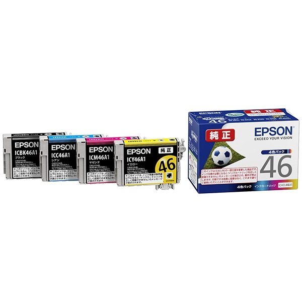 IC4CL46A1 インクカートリッジ(4色パック)