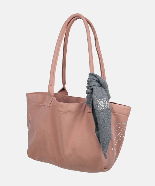 ショルダーバッグ・ポシェット PONY SUEDE SHOULDER BAG Qoo10 ETERNAL YOU PONY SUEDE BAG スタッズ