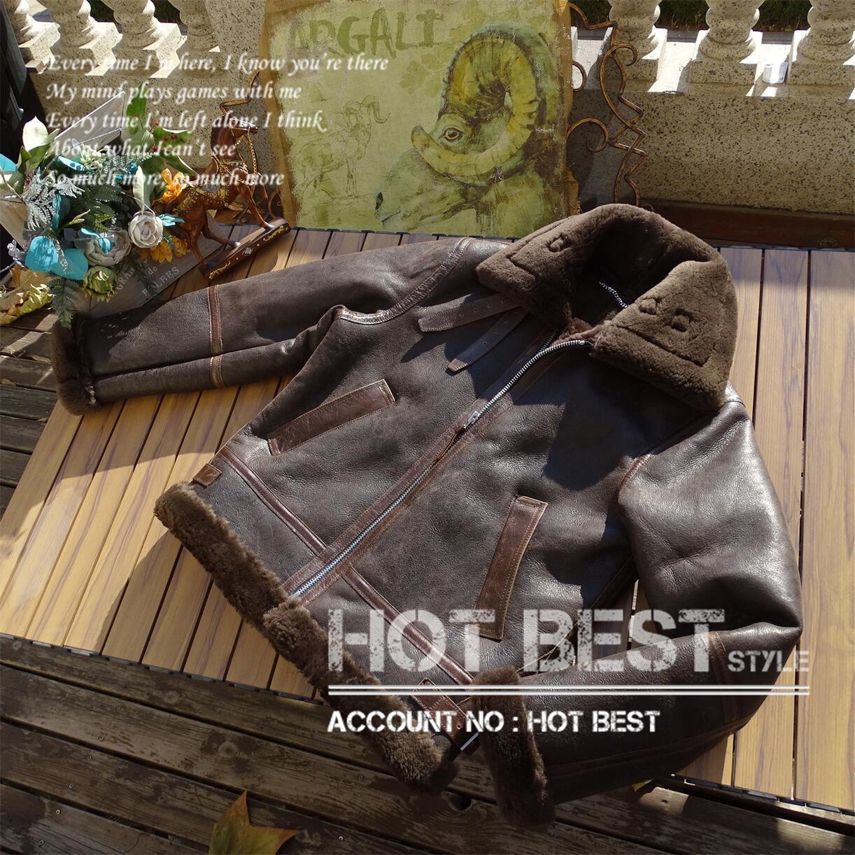 シープスキン 復刻30s USAF TYPE B-3 ムートン フライトジャケット 革ジャン 通勤 ボマー ボンバー イタリアンレザー ラム 羊革