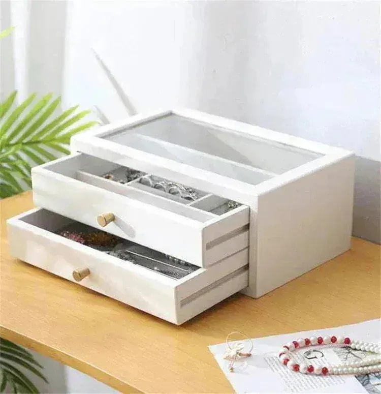 9in6-shopスタイル 木製 小物収納 引き出し ライトラグジュアリー 大容量 洗練された 収納30%までに制限安くて好評が多い新しい