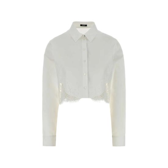 VERSACE Women Shirts 1A13878 1022631 1W000 WHITE