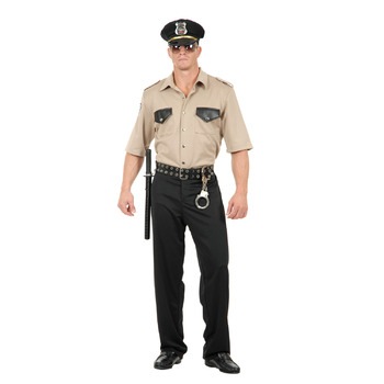 コスプレ 仮装 コスプレ ポリス カルフォルニアCOP ポリス 大人用 M 【 コスプレ 衣装 ハロウィン 仮装 コスチューム ポリス 警察 メンズ ハロウィン スワット 婦警 余興 婦人警官 男性