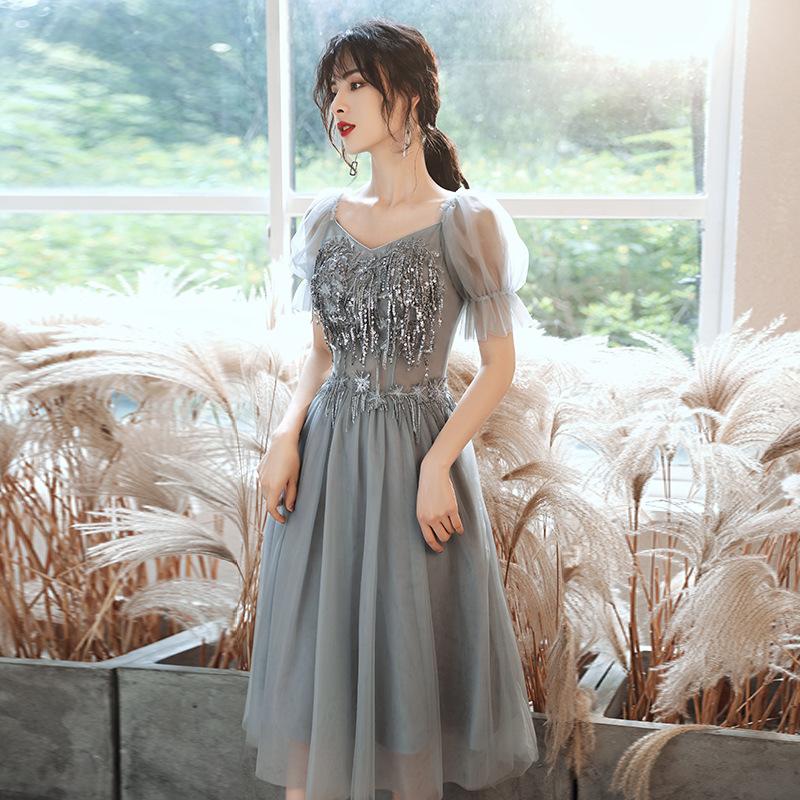 パーティードレス レディース ナイトドレス ロング ミディアム ひざ丈 ワンピース フリンジ イベント 公演 プリンセス 洋服 クラブ 発表会 舞台衣装 姫系