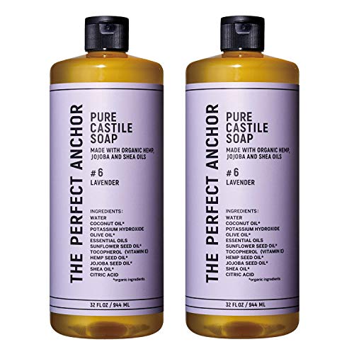ザパーフェクトアンカー ピュアカスチールソープ ラベンダー 944ml*2本セット